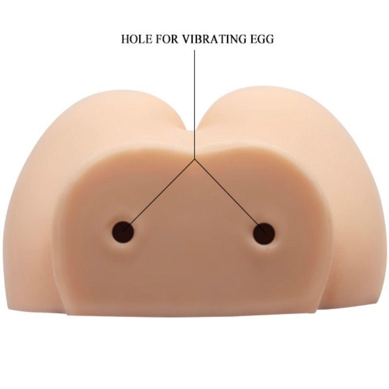 REALISTIČNA VAGINA IN ANUS Z VIBRACIJO POZICIJA 6