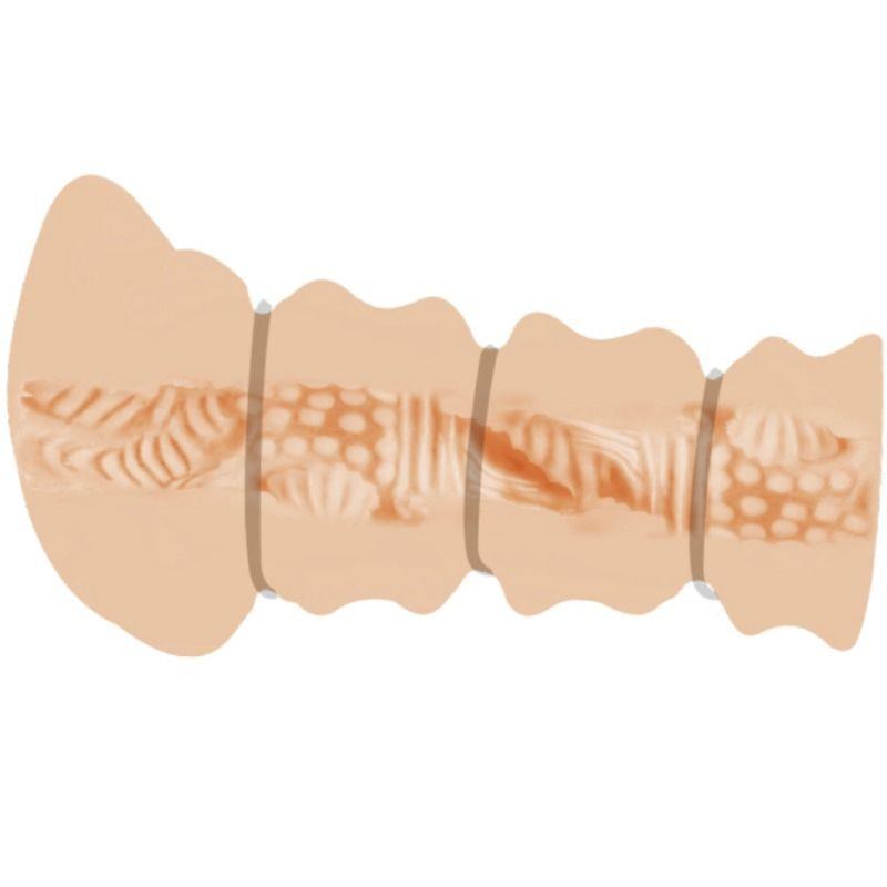 MASTURBADOR WITH RINGS VAGINA MODEL 2