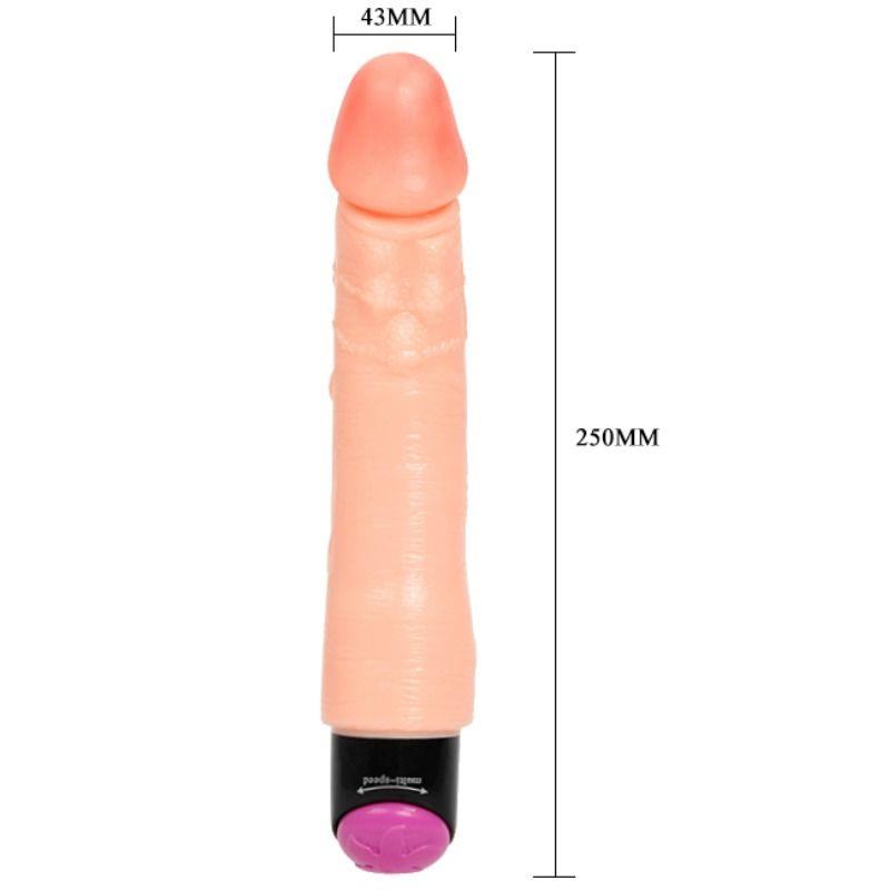 FLEKSIBILNI REALISTIČNI VIBRATOR 25 CM