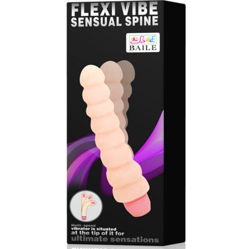 FLEXI VIBE SENSUAL SPINE FLEKSIBILNI VIBRATOR 19 CM