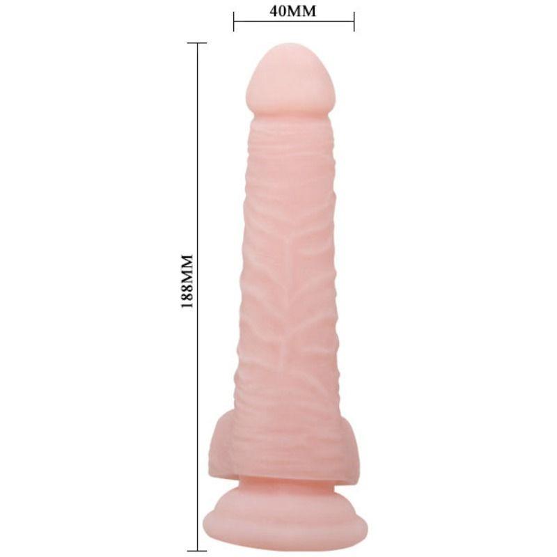 SUPER REALISTIC NATURAL DILDO 18.8 CM