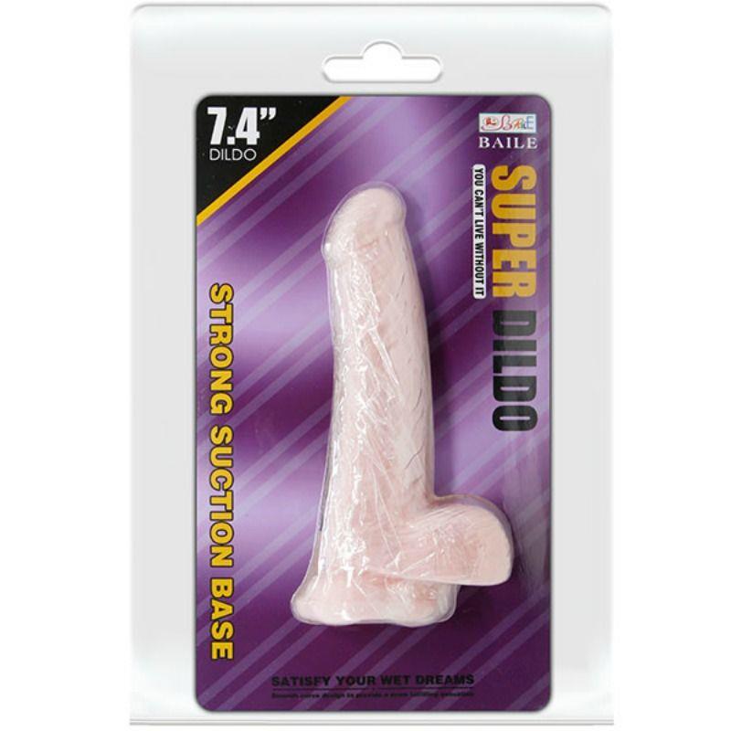 SUPER REALISTIC NATURAL DILDO 18.8 CM