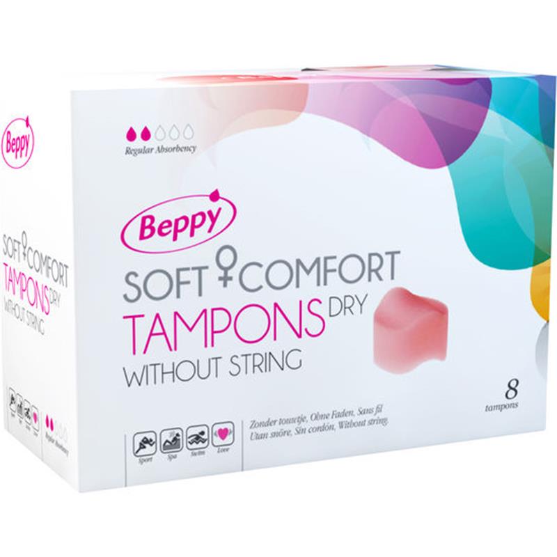 SOFT-COMFORT TAMPONS DRY 8 UNITS