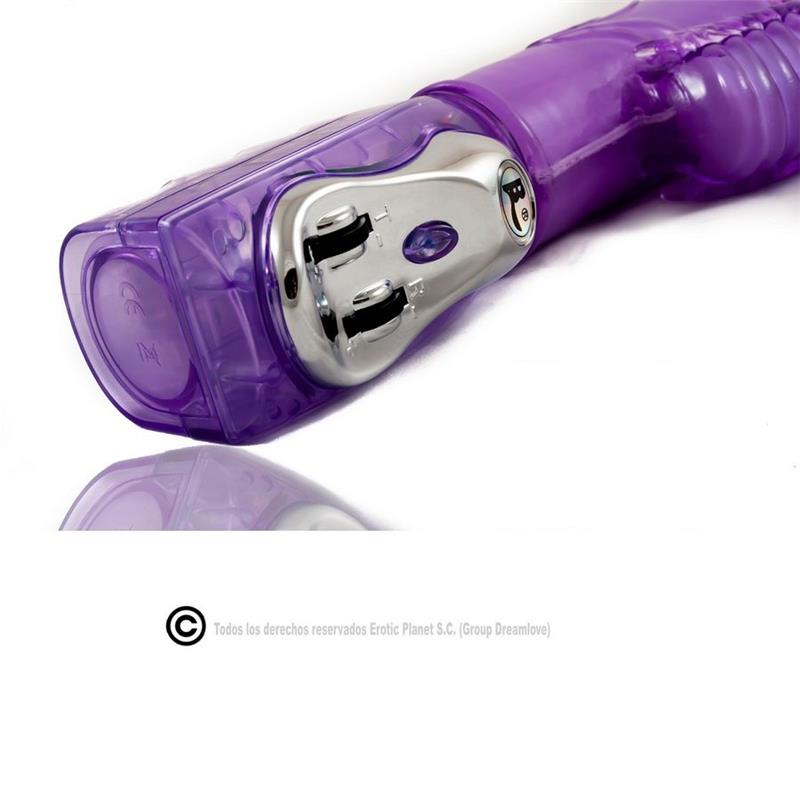 LILAC RABBIT UP & DOWN ROTATOR SUPERSTIMULATOR