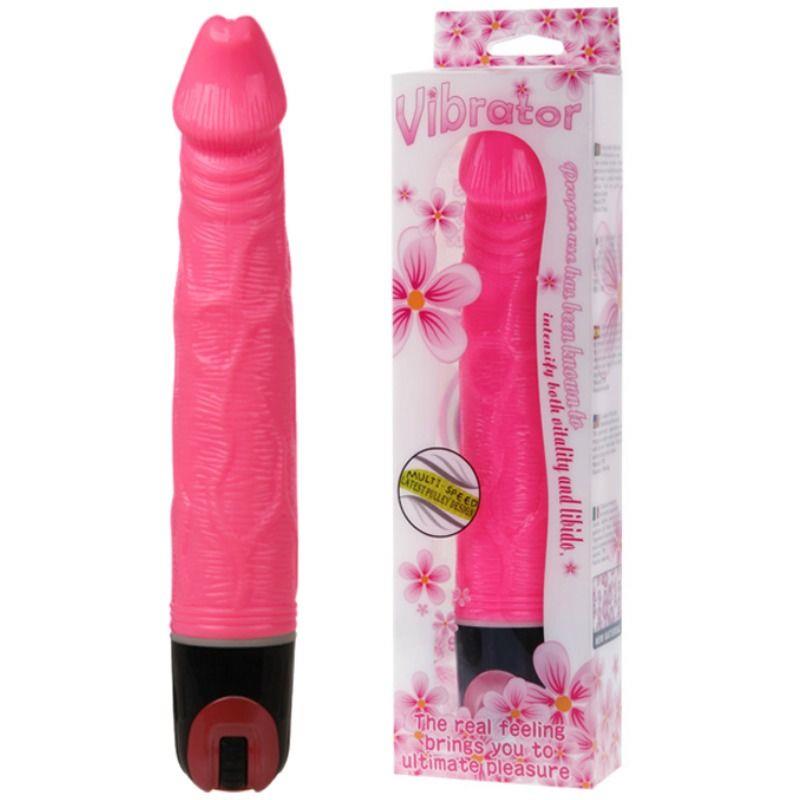 VIBRATOR MULTISPEED 21.5 CM PINK