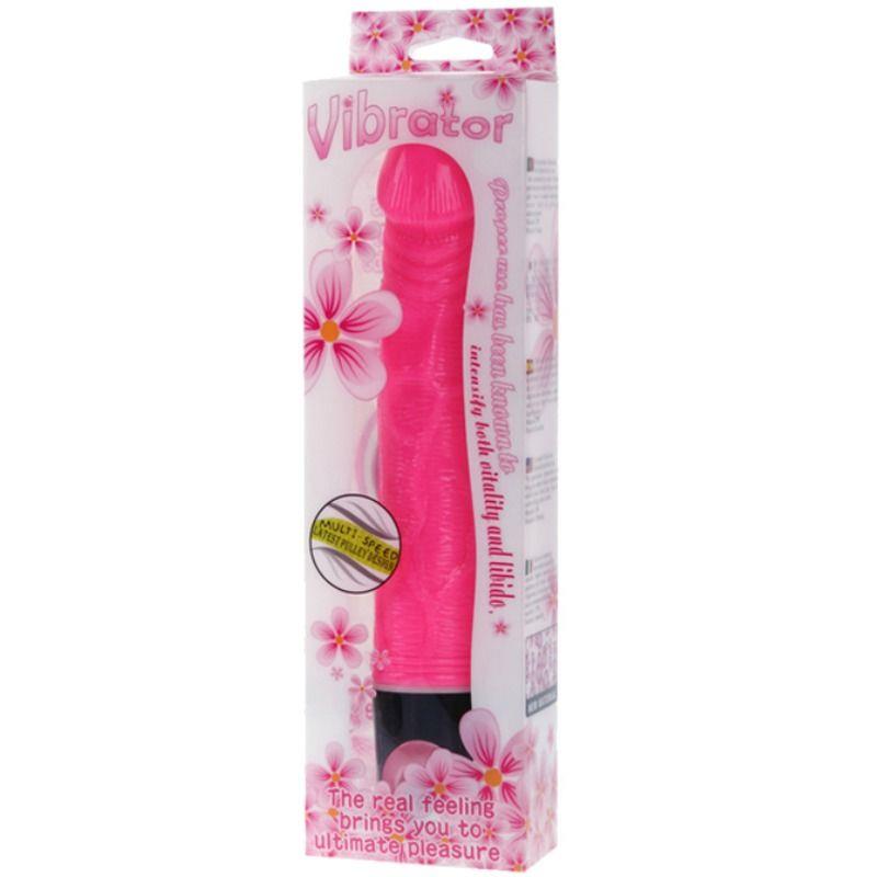 VIBRATOR MULTISPEED 21.5 CM PINK