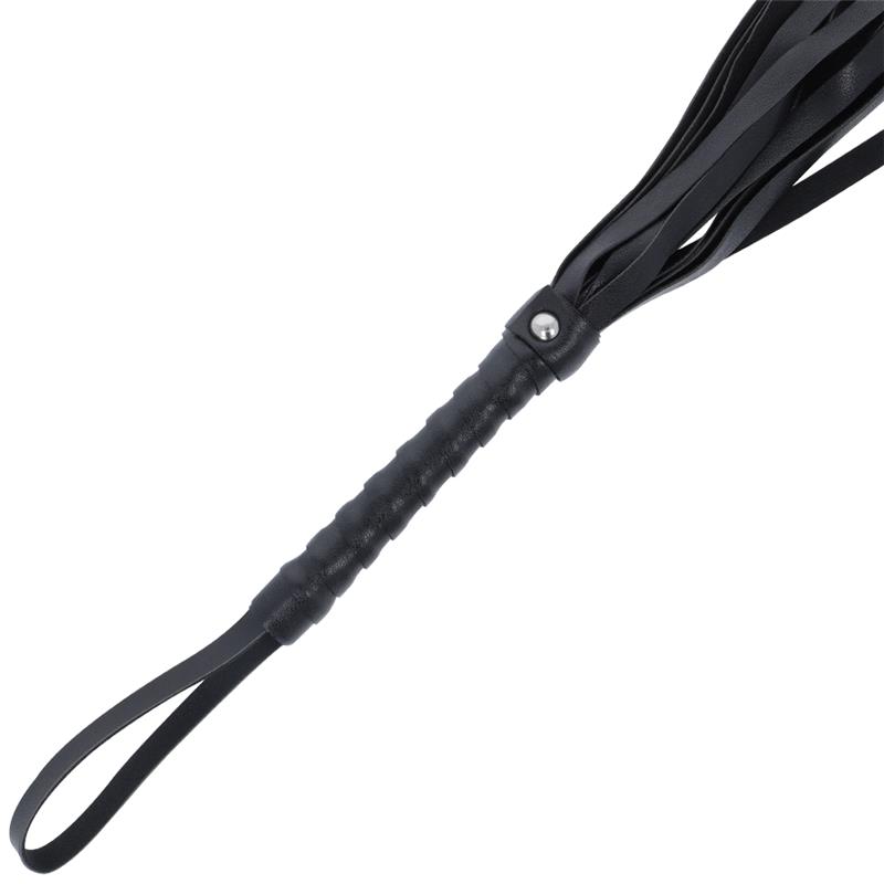ČRNI BONDAGE WHIP 45 CM