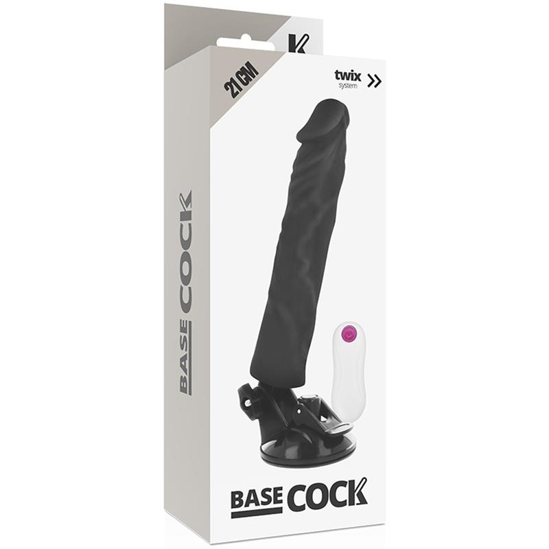 REALISTIC VIBRATOR REMOTE CONTROL FLESH 21 CM -O- 4 CM