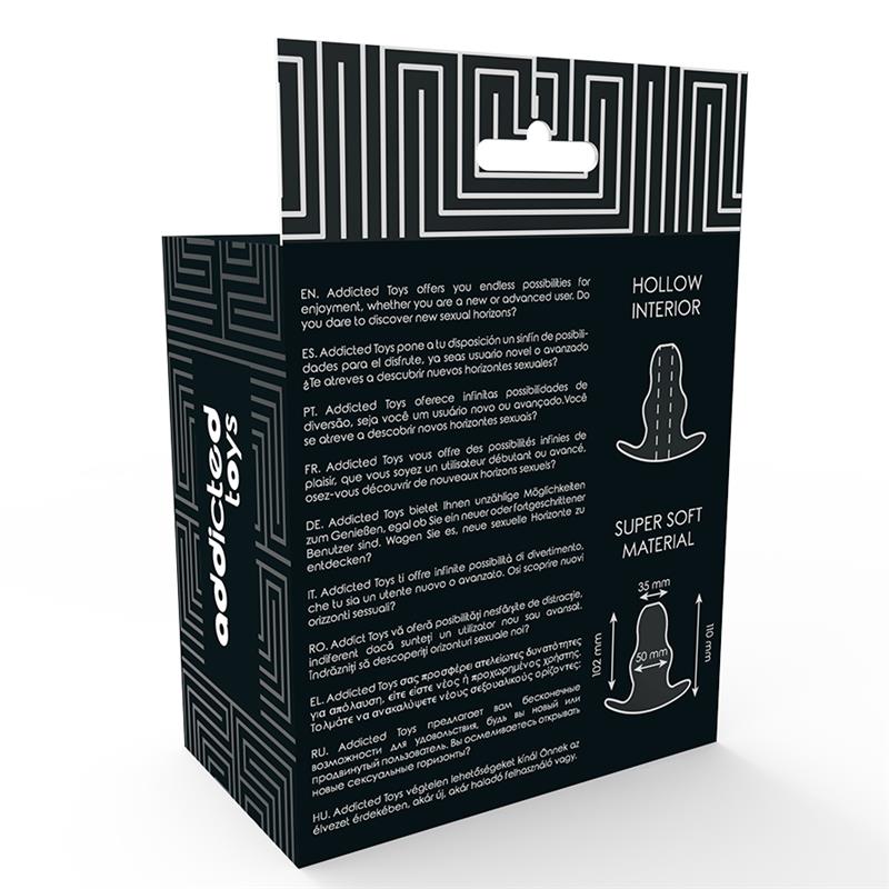 MEDIUM ANAL DILATOR 11 CM - TRANSPARENT