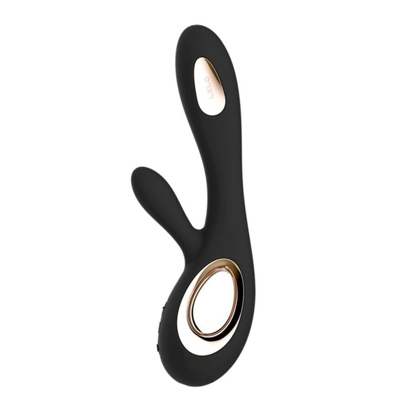 SORAYA WAVE VIBRATOR RABBIT BLACK