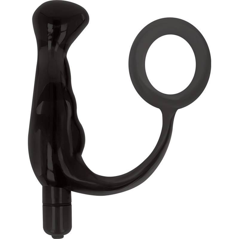 VIBRATOR PROST TICO BLACK 10 CM