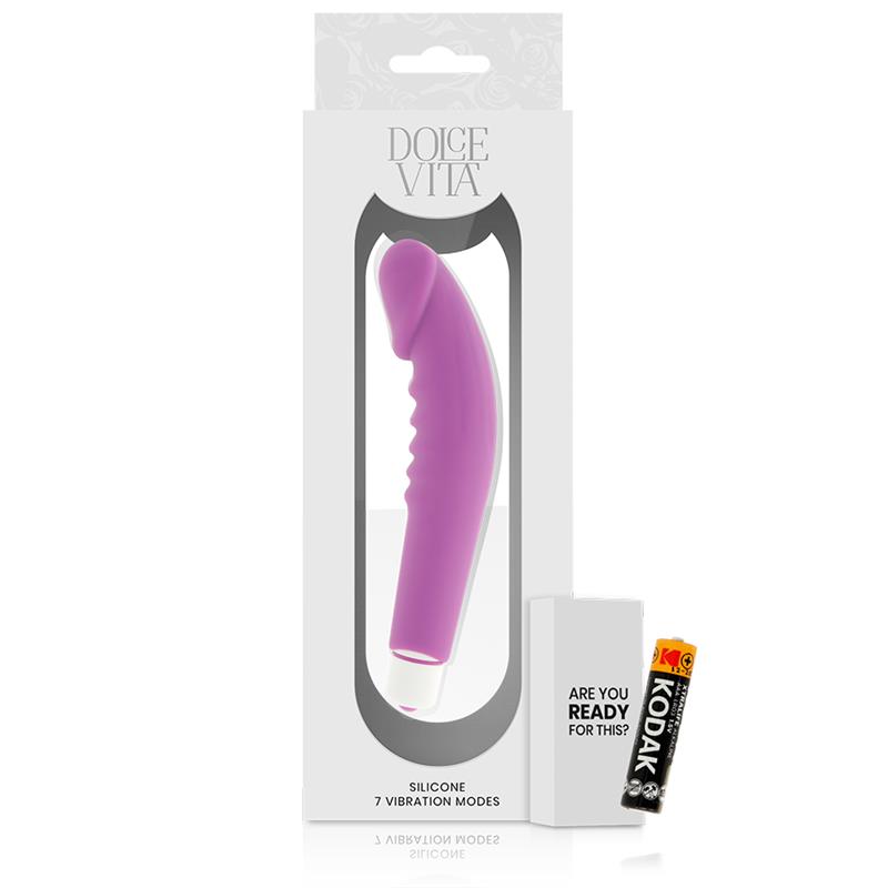 REALISTIC PLEASURE PURPLE SILICONE