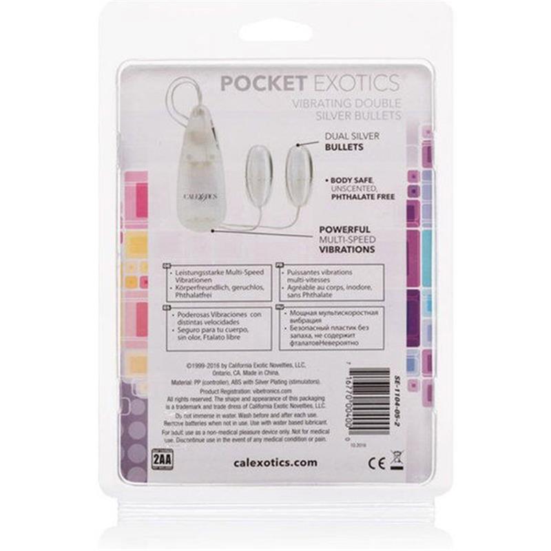 VIBRIRAJUĆE METKICE SREBRNI DUO