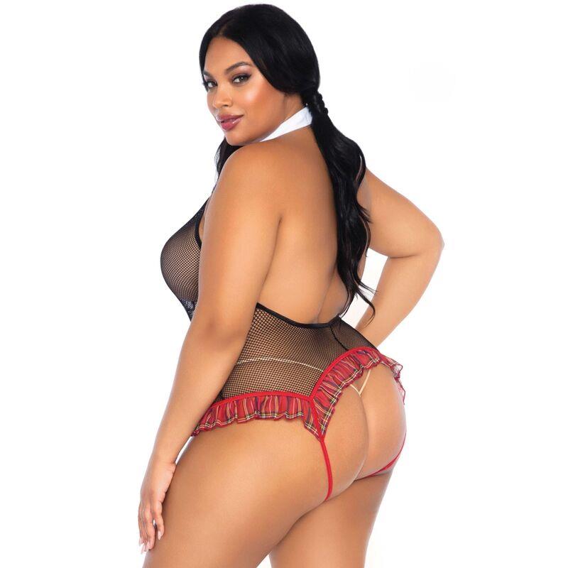 ŠOLSKA DEKLE CROTHLESS FITNESS TEDDY PLUS SIZE