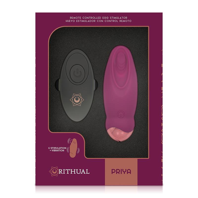 PRIYA EGG REMOTE CONTROL G-SPOT + VIBRATION
