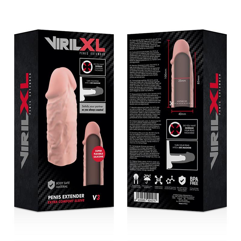 LIQUID SILICONE V3 NATURAL PENIS EXTENSION