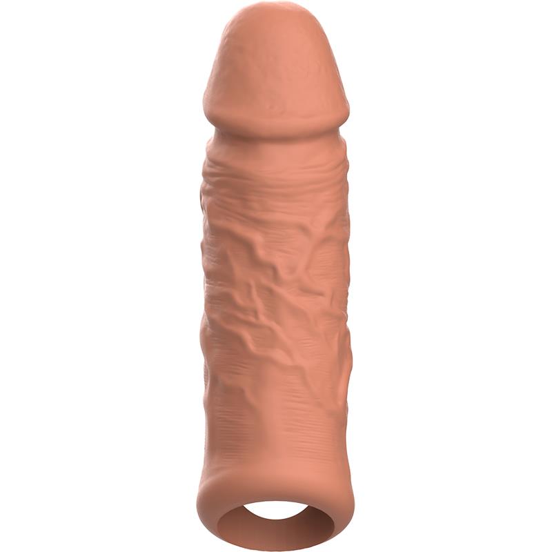 LIQUID SILICONE V7 BROWN PENIS EXTENSION