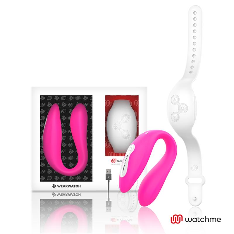 WATCHME DUAL TECHNOLOGY VIBRATOR FUCHSIA / SNOW