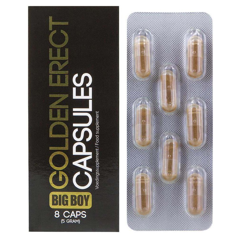 Erection Capsules Golden Erect (8 capsules)