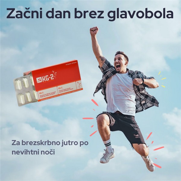 Tablete protiv mamurluka KG-2