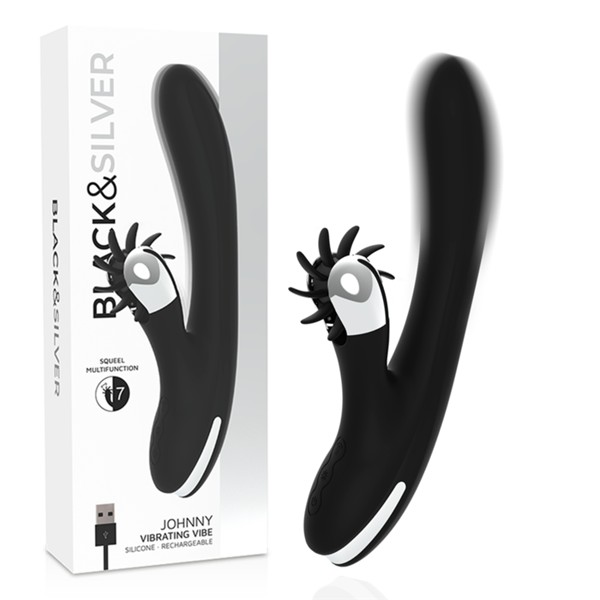 Vibrator Black&Silver Johnny