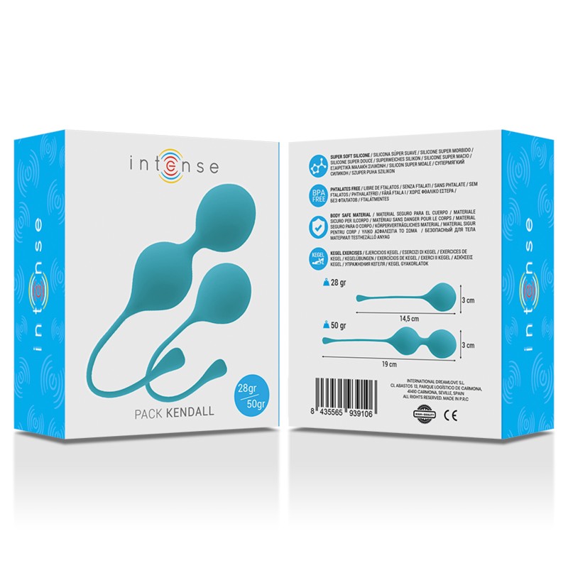 Intense Blue Kegel Balls