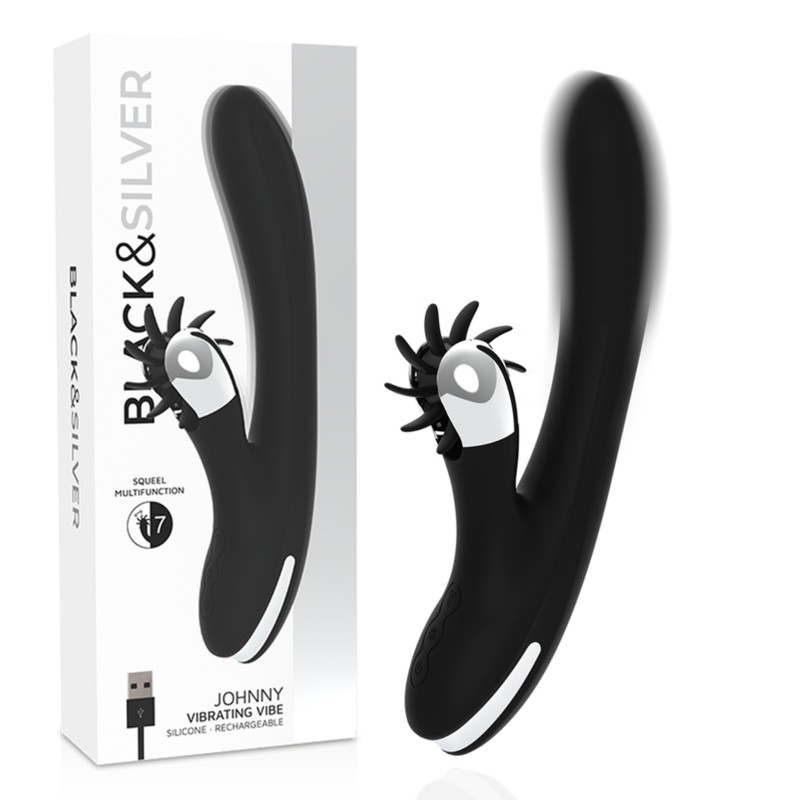 Vibrator Black&Silver Johnny