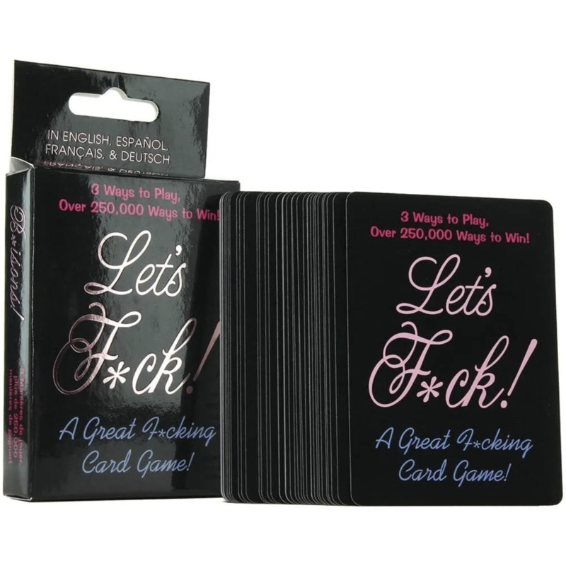 Zabavna igra s kartama Let's Fuck Cards