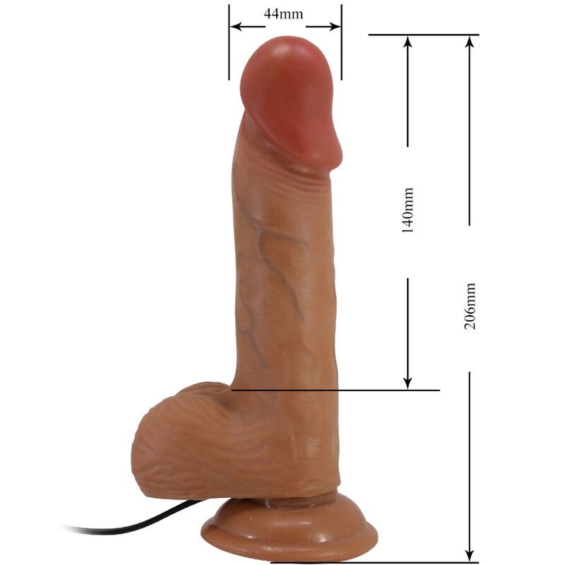 Vibrator v obliki penisa Baile Hard 20cm