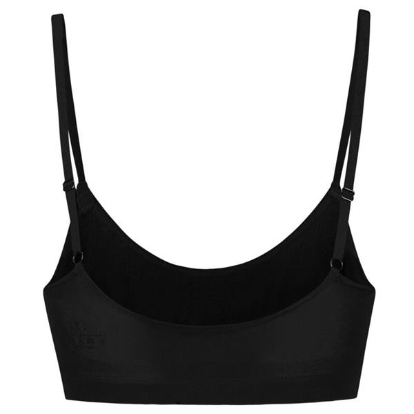 MEDIUM CONTROL BRA SEAMLESS BLACK SIZE S