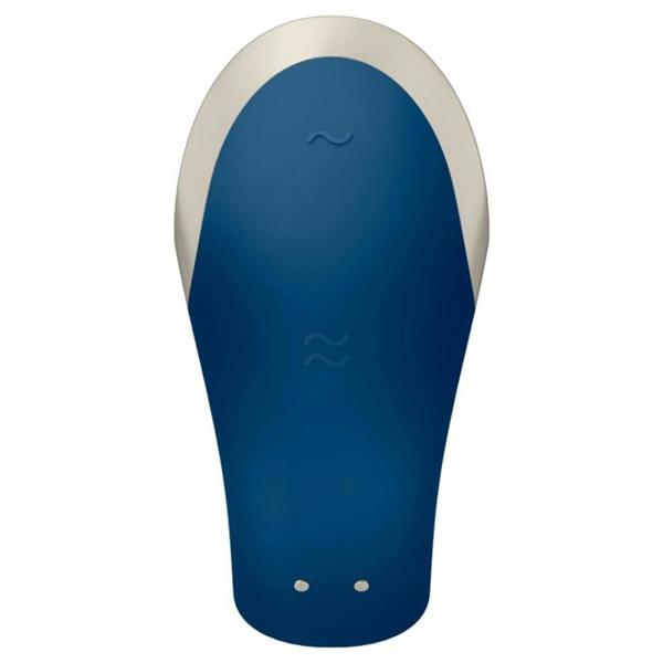 DOUBLE LOVE LUXURY PARTNER VIBRATOR BLUE