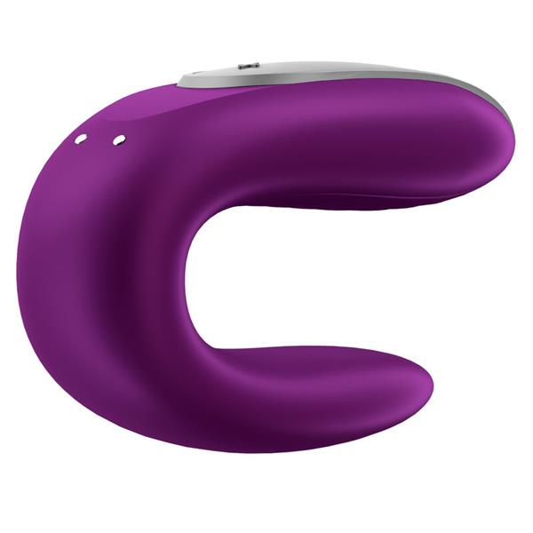DVOJNA ZABAVA PARTNERSKI VIBRATOR PURPLE
