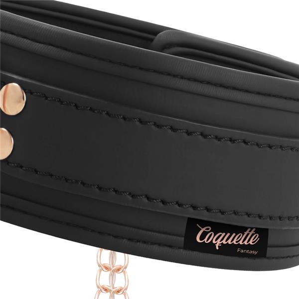 FANTASY NIPPLE CLAMP NECKLACE WITH NEOPRENE LINING