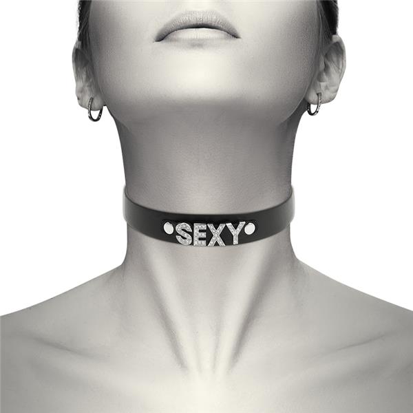 SEXY VEGANSKI USNJEN CHOKER