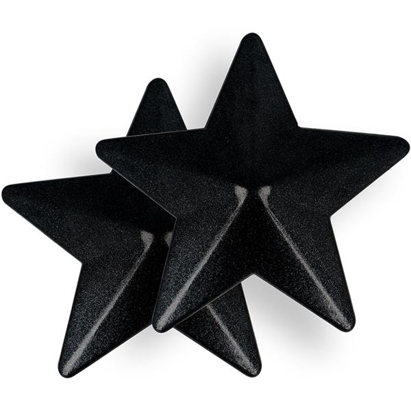 NIPPLE COVERS BLACK STARS