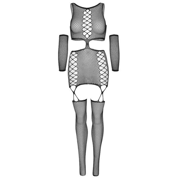 HALTER DRESS S RUKAVICAMA JEDNA VELIČINA