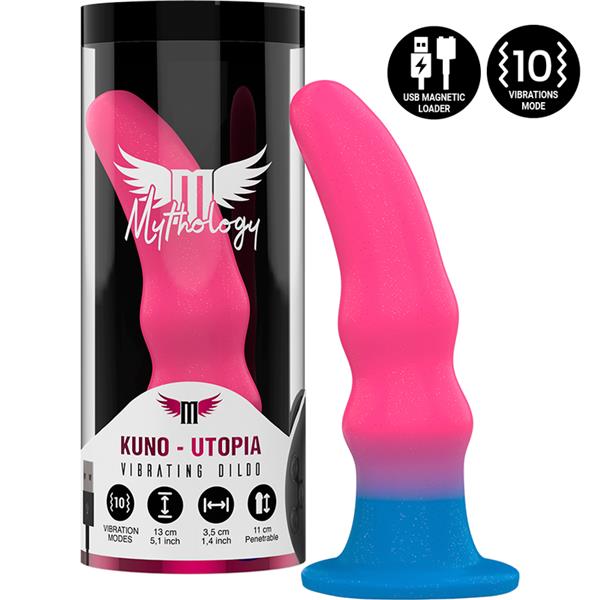 KUNO UTOPIA DILDO S - VIBRATOR WATCHME BEŽIČNA TEHNOLOGIJA KOMPATIBILAN