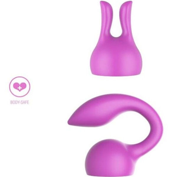 ATTACHMENTS PERSONAL MASSAGER FUCHSIA