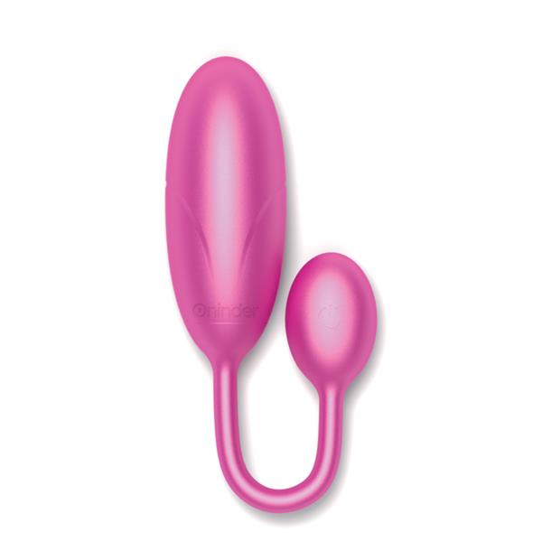 DENVER VIBRATING EGG PINK 7 X 2.7 CM FREE APP