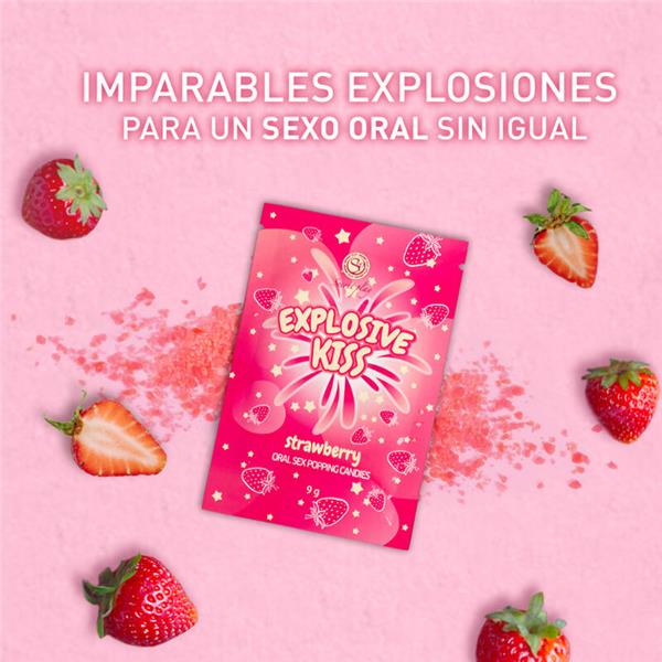 STRAWBERRY EXPLOSIVE CANDIES
