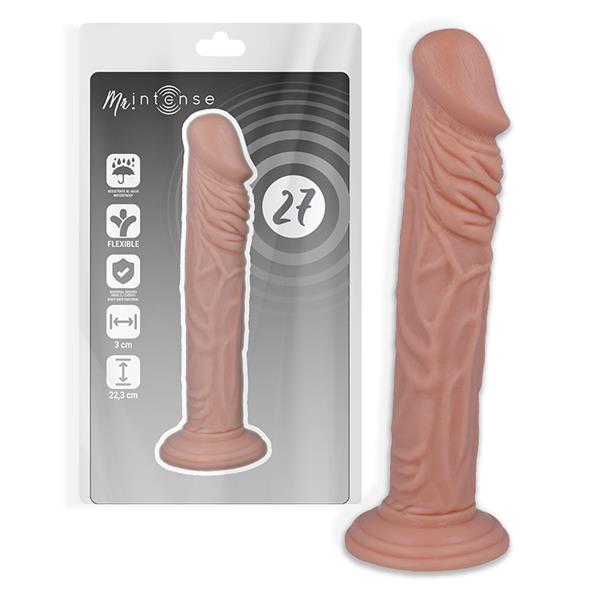 27 REALISTIC COCK 22.3 CM -O- 4 CM