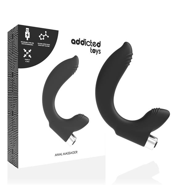PROSTATIC VIBRATOR RECHARGEABLE MODEL 7 - BLACK