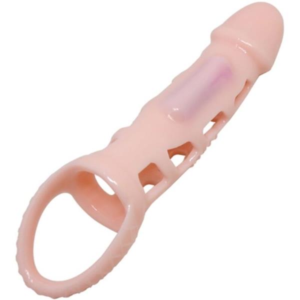 HARRISON PENIS EXTENDER COVER WITH VIBRATION AND STRAP 13.5 CM
