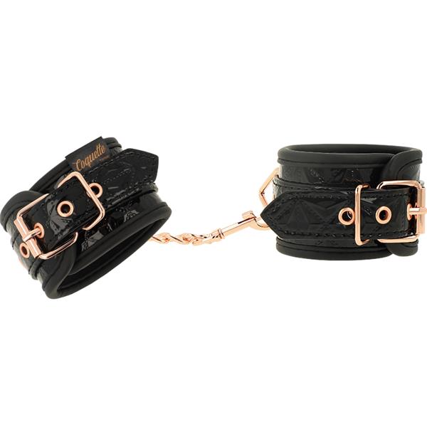 BLACK EDITION PREMIUM HANDCUFFS WITH NEOPRENE LINING