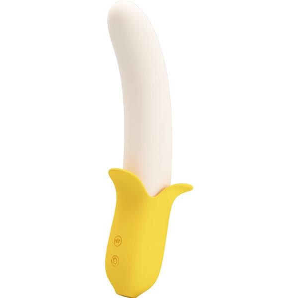 BANANA GEEK SUPER POWER 7 VIBRATIONS UP&DOWN SILICONE BLACK