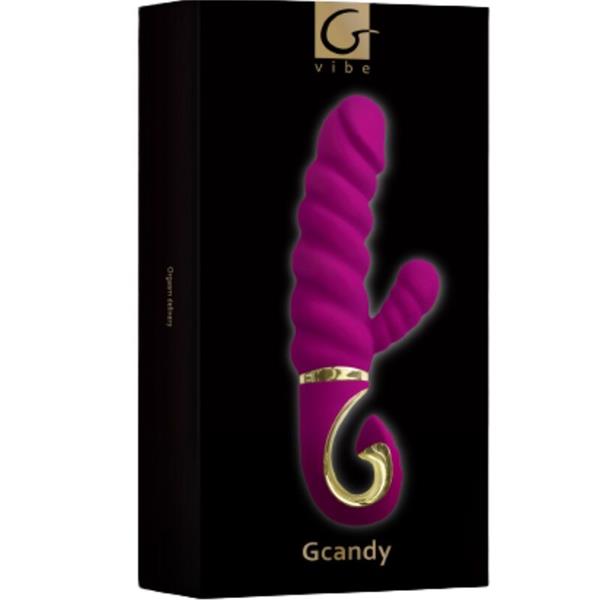 FUN TOYS ZAJČJI VIBRATOR GCANDY SLADKA MALINA