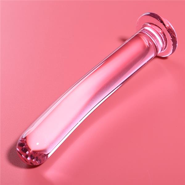 MODEL 9 DILDO BOROSILIKATNO STEKLO JASNO 15.5 CM -O- 2.5 CM