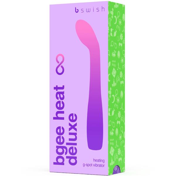 BGEE HEAT INFINITE DELUXE RECHARGEABLE VIBRATOR LAVENDER SILICONE