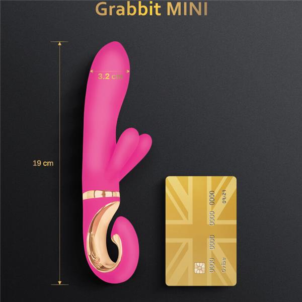 GRABBIT MINI ROZA SILIKONSKI VIBRATOR