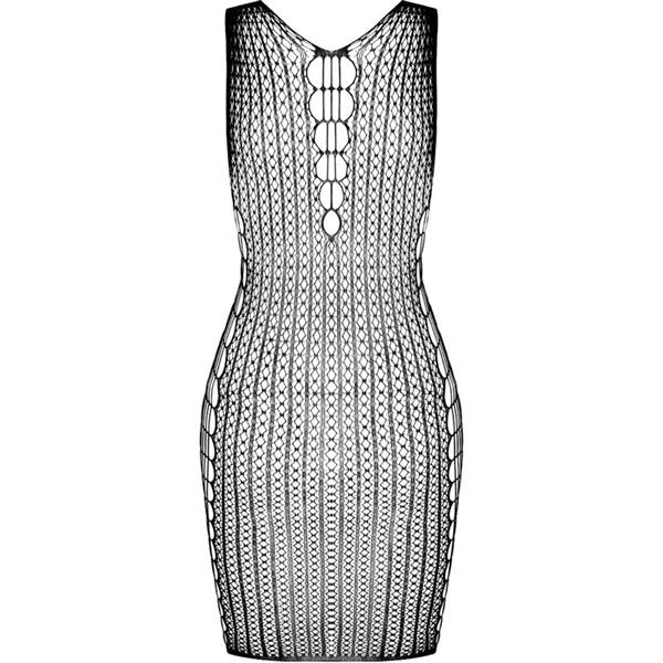 BS097 BLACK BODYSTOCKING ONE SIZE